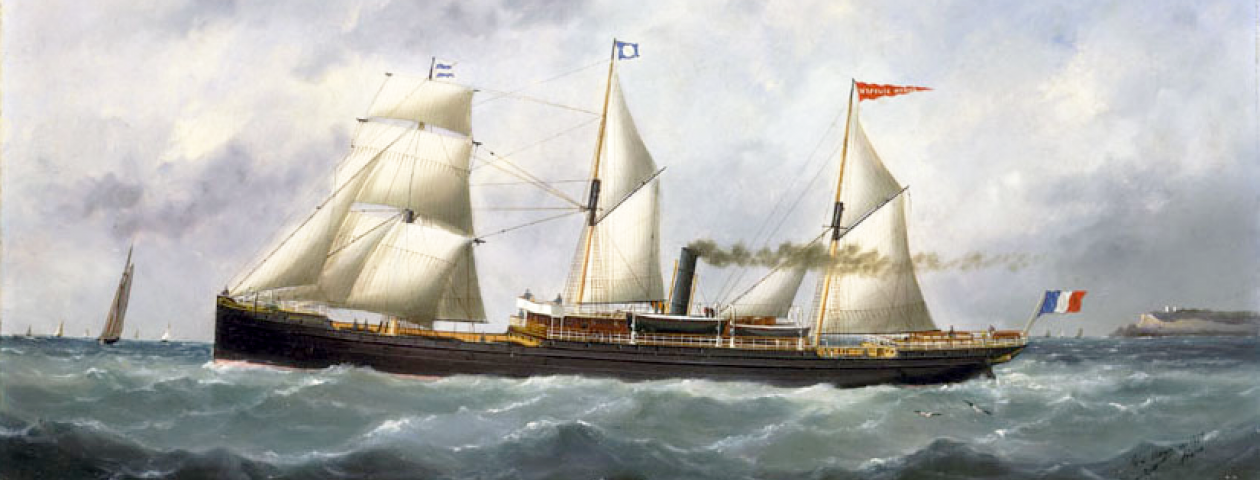 Steamer "Hypolite-Worms" - 1882-1924