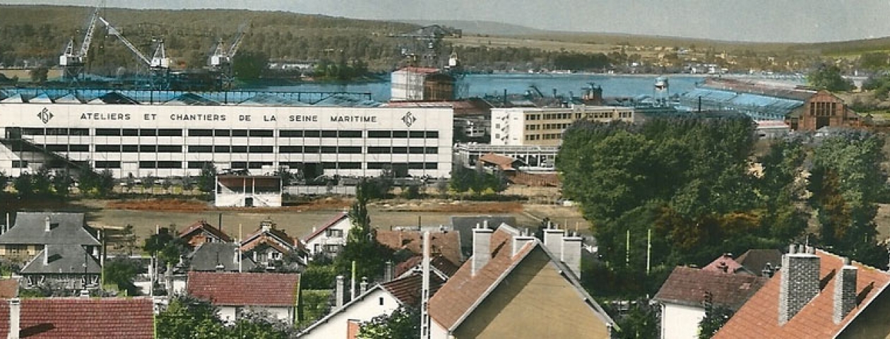 Le Trait shipyards - 1950s-1960s