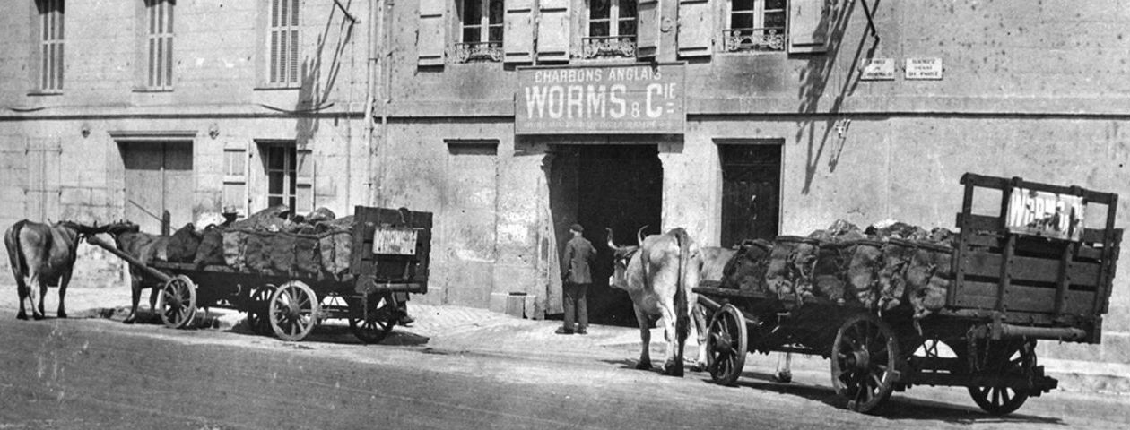 Perigueux - coal transport - 1950s