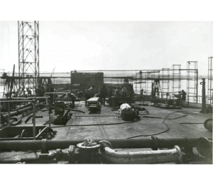 Shéhérazade - pétrolier en cours de construction