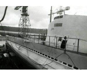 Antiope - 1er sous-marin lancé au Trait