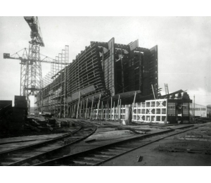 Shéhérazade - pétrolier en cours de construction