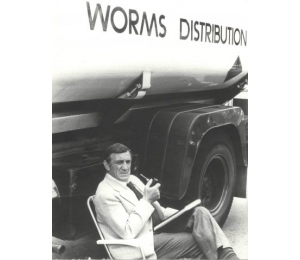 Publicité Worms Distribution - Lino Ventura